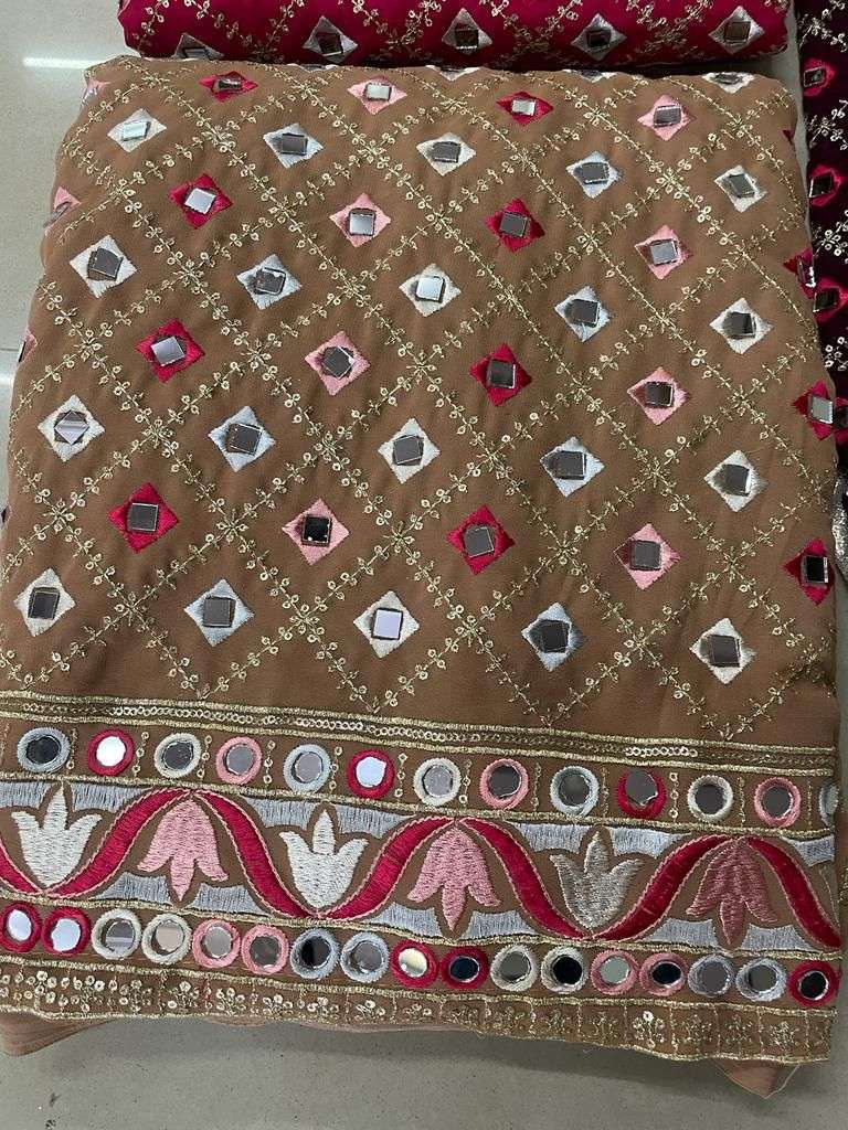SENHORA EIRA DESIGNER FAUX GEORGETTE NON CATALOG SUIT 