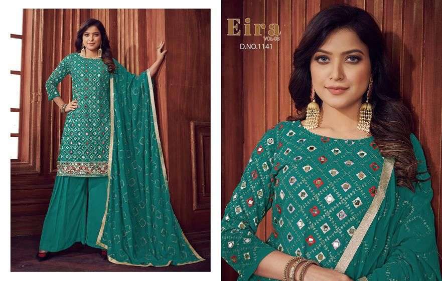 SENHORA EIRA DESIGNER FAUX GEORGETTE NON CATALOG SUIT 
