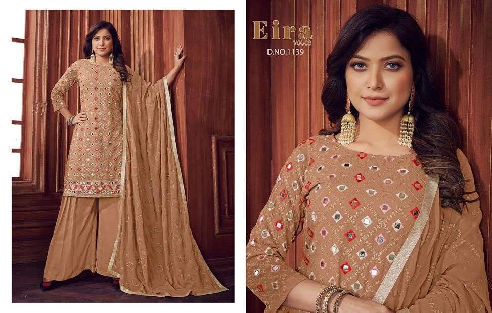 SENHORA EIRA DESIGNER FAUX GEORGETTE NON CATALOG SUIT 