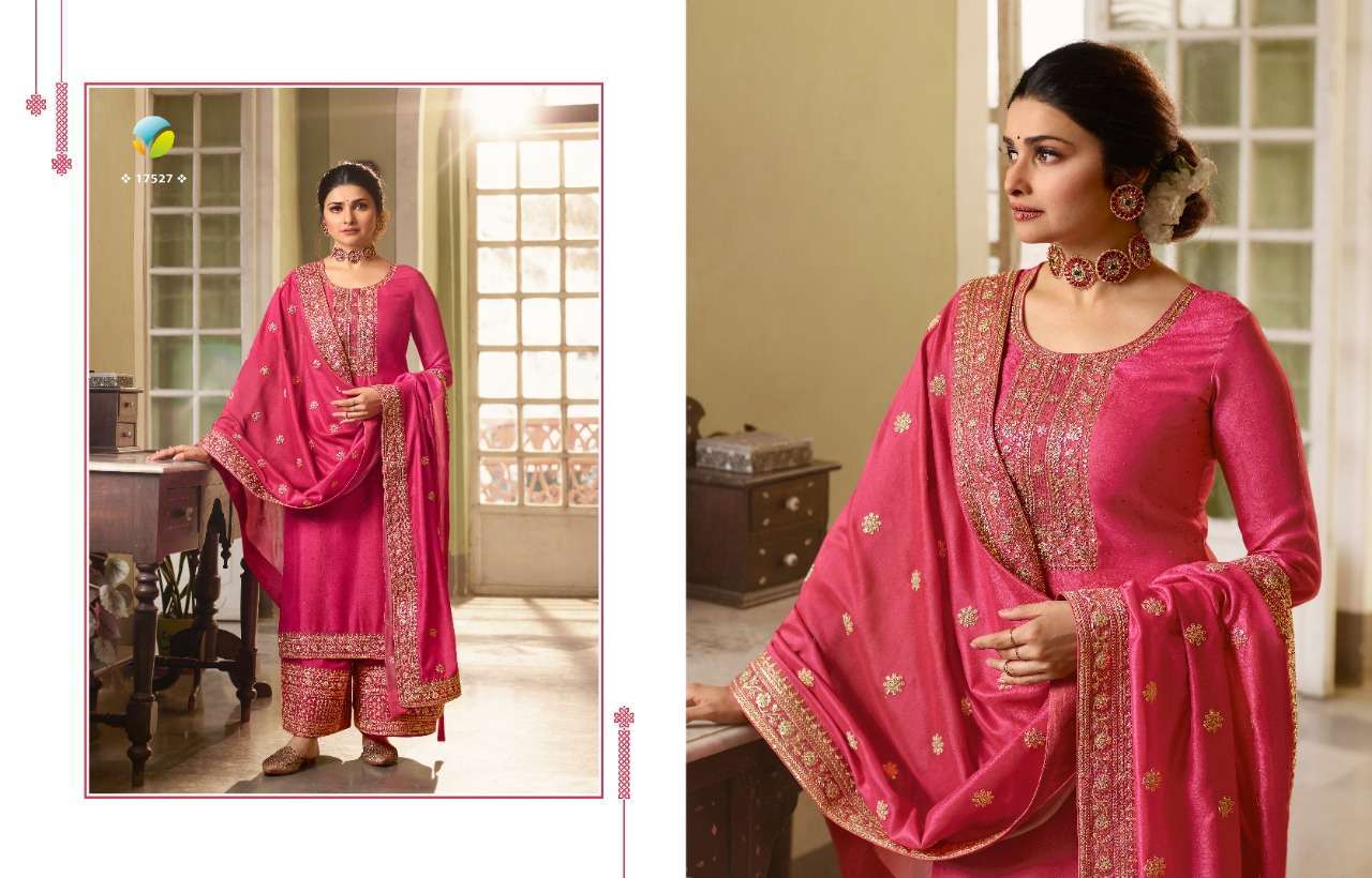 Vinay fashion kaseesh saheen 2 hitlist silk georgette suit