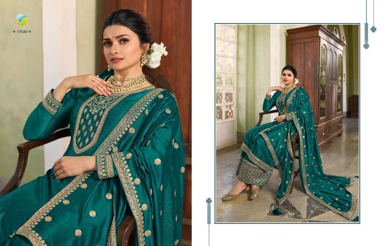 Vinay fashion kaseesh saheen 2 hitlist silk georgette suit