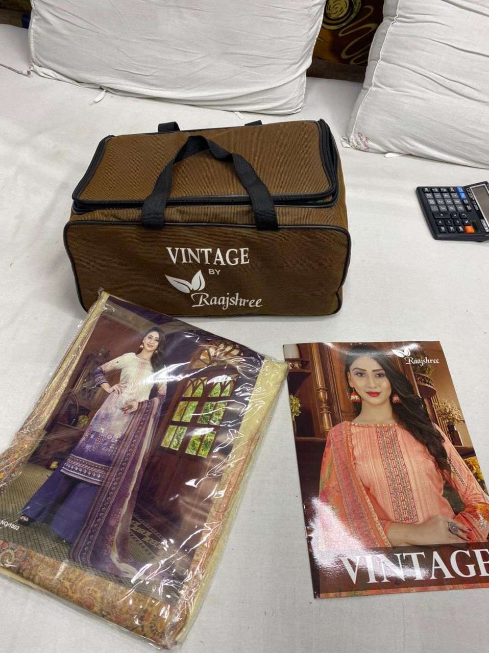 Raajshree Vintage Vol-1 By SSC Soft Cotton Neck Designing suit