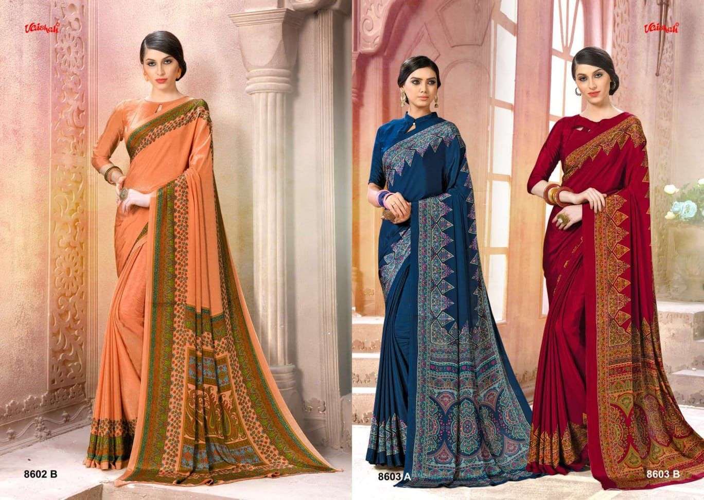 vaishali uniform special catalogue silk saree