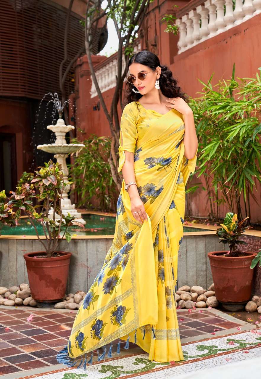 vinamra corporation rasbari vol 2 series 09-14 patta synthetic saree