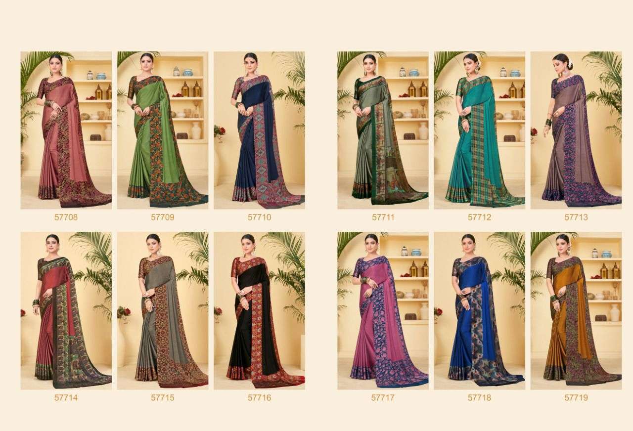 vipul juliet chiffon vintage series 57708-57719 chiffon saree