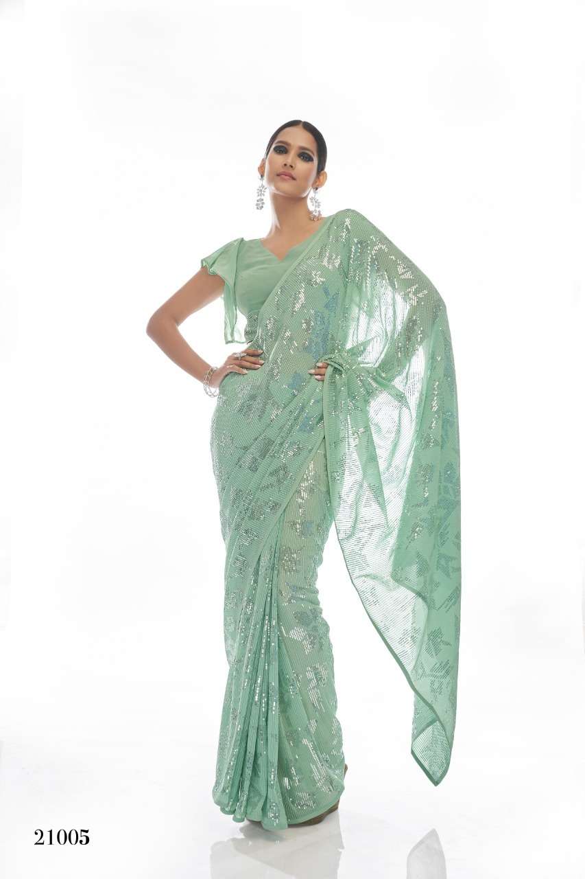 ARYA DESIGNS SWARNA VOL 3 DESIGNER GEORGETTE SAREE