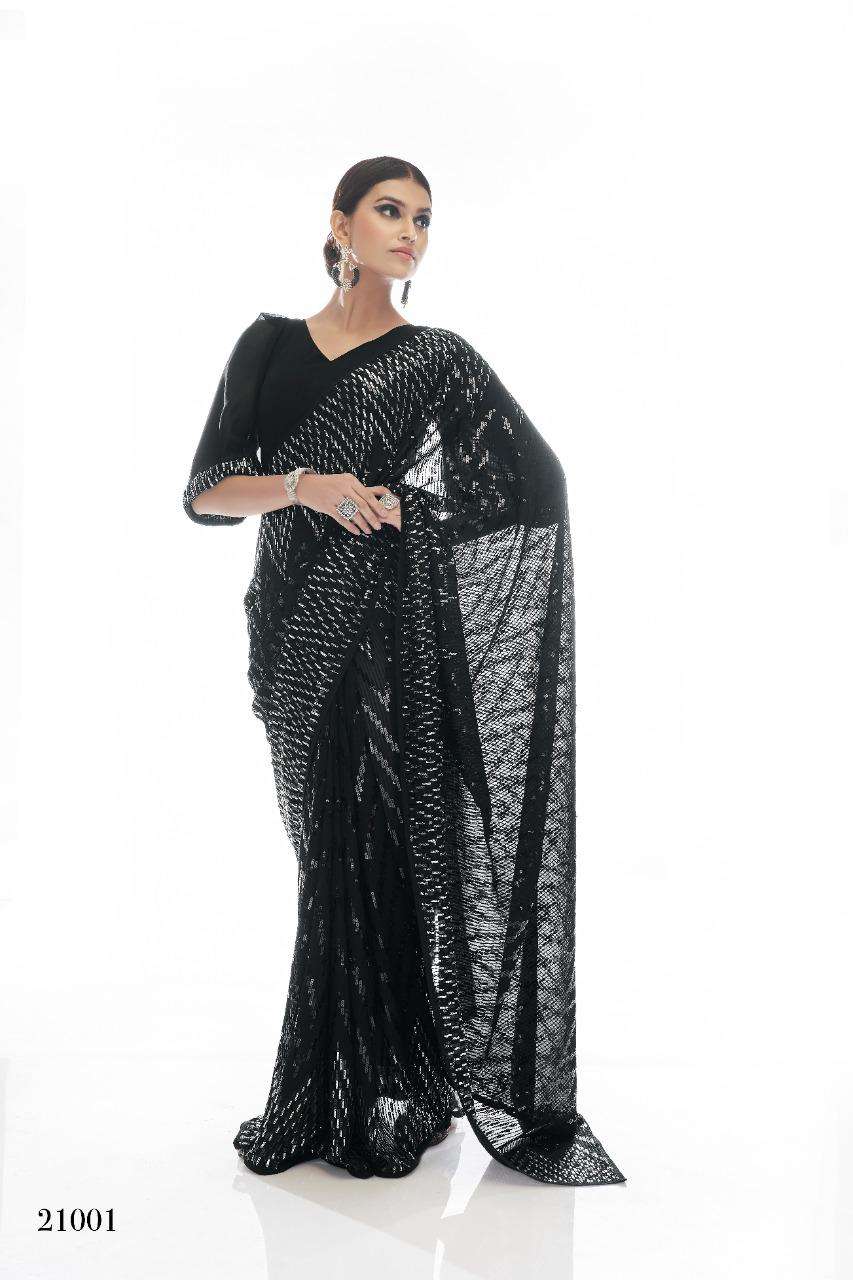 ARYA DESIGNS SWARNA VOL 3 DESIGNER GEORGETTE SAREE