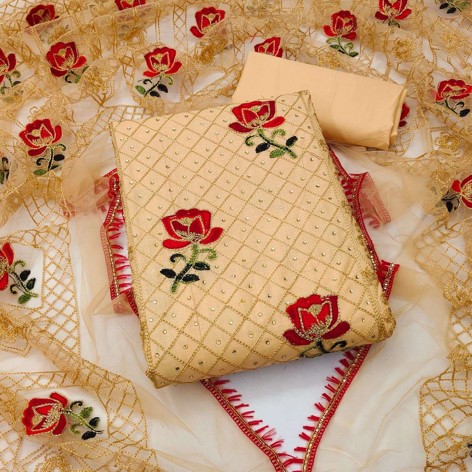 bt-07 designer cotton work non catalog material