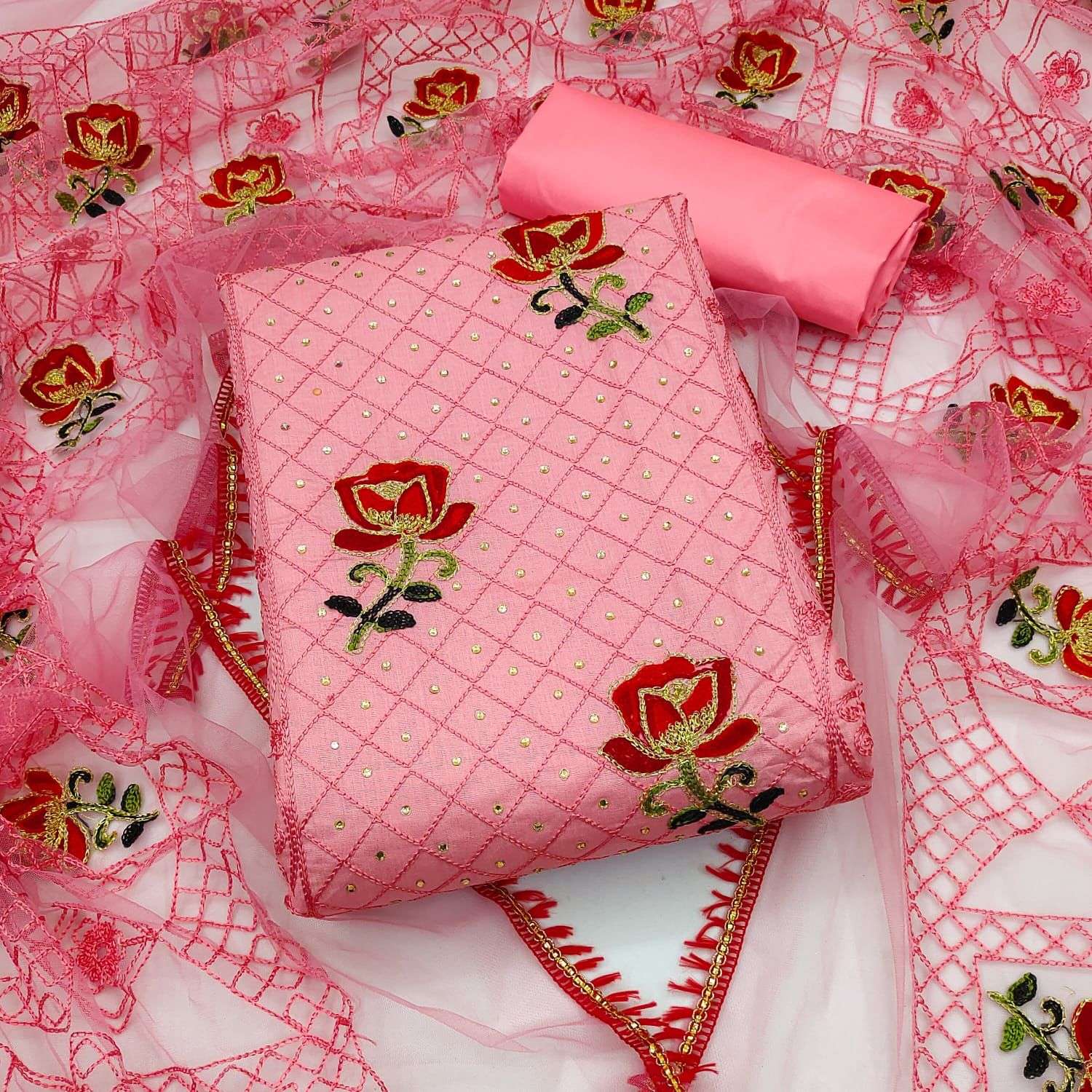 bt-07 designer cotton work non catalog material