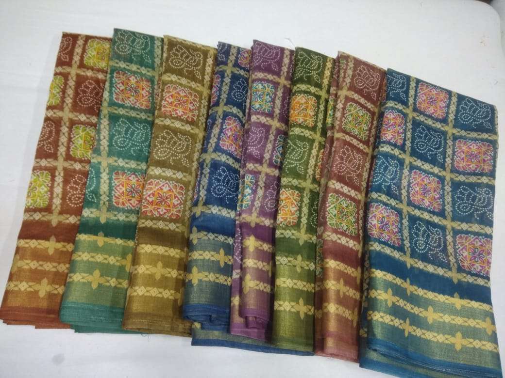 cotton jari patta 8 color matching saree set best rate