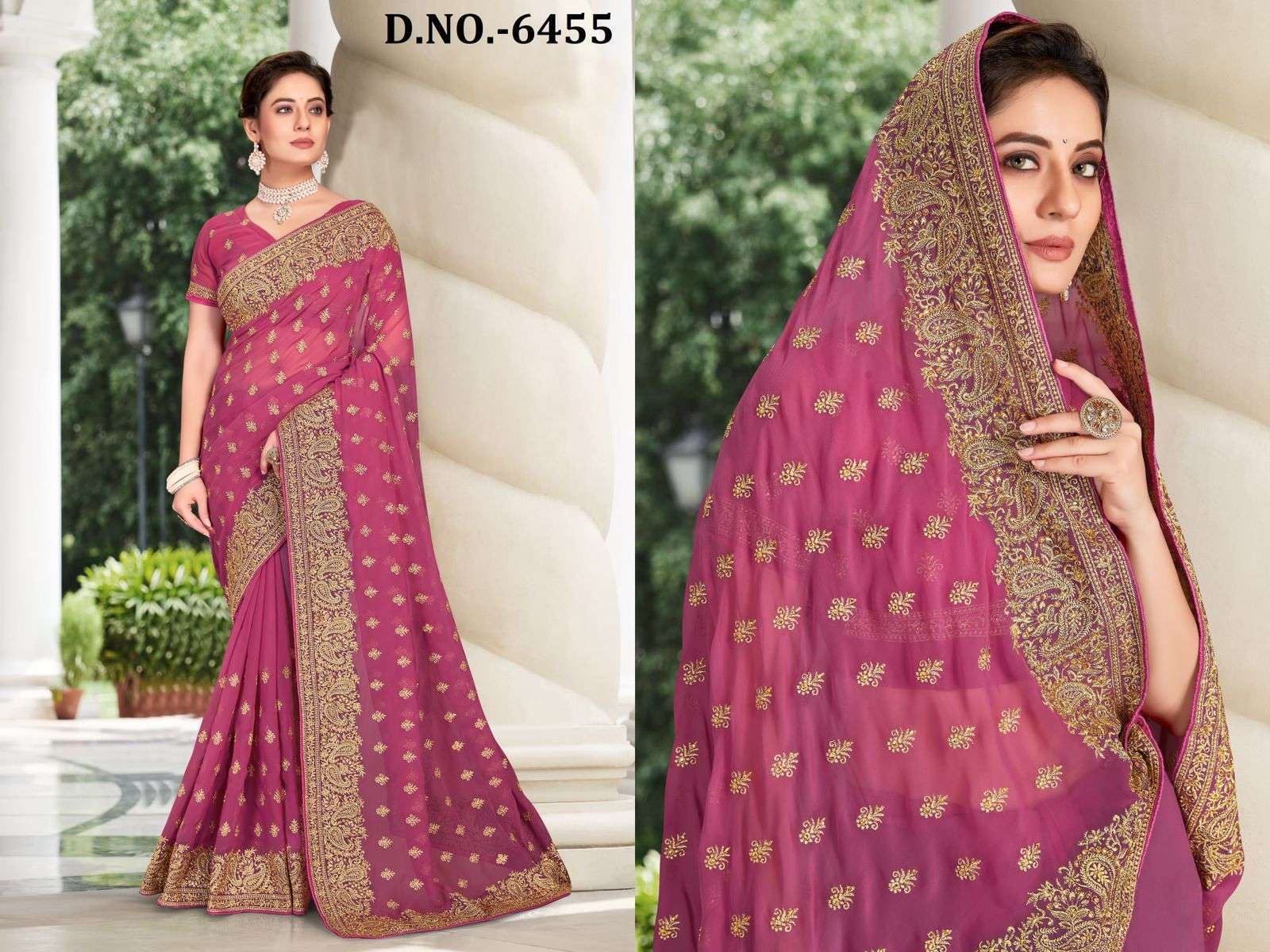 nari fashion boutique designer georgette saree