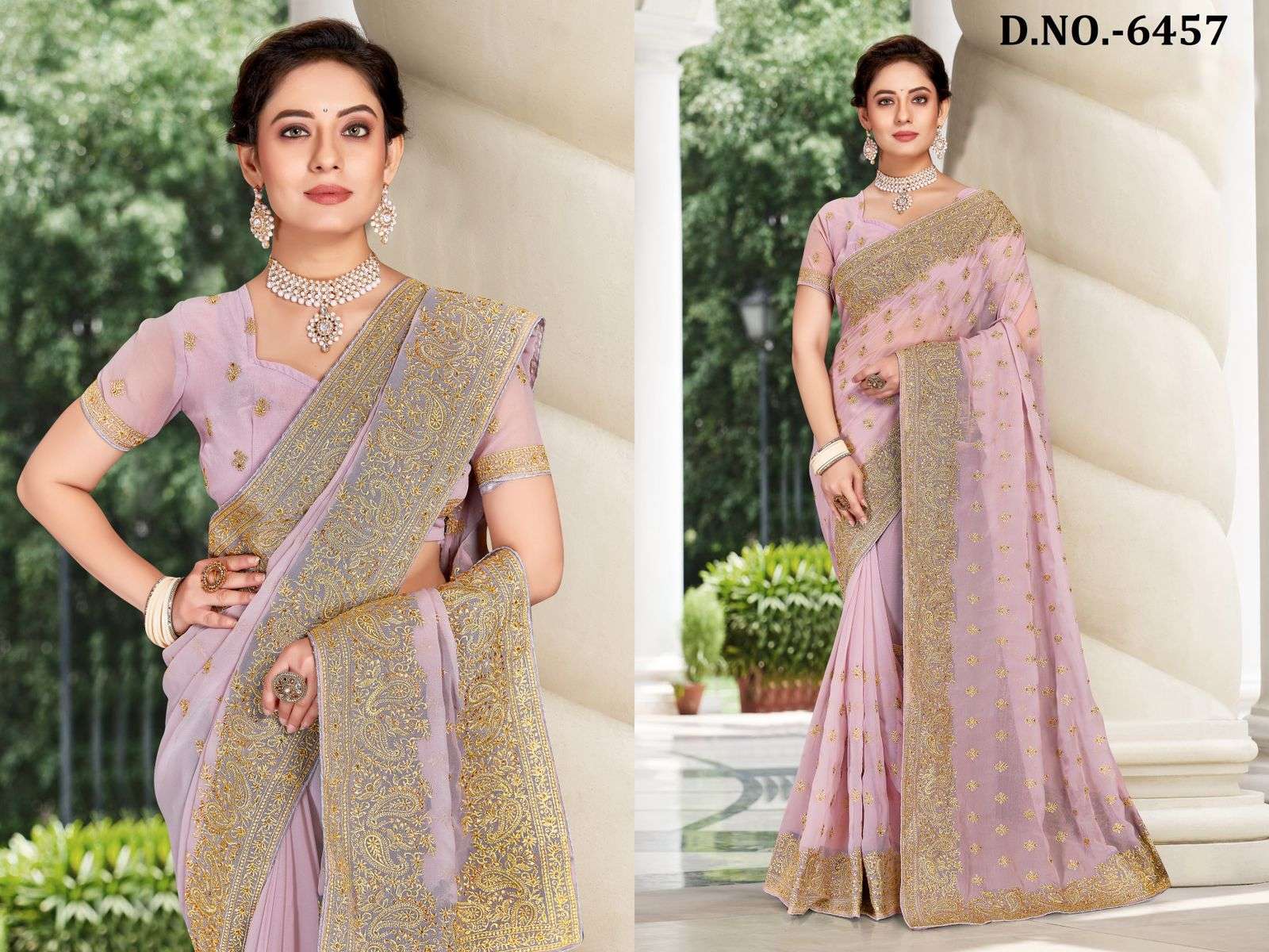 nari fashion boutique designer georgette saree