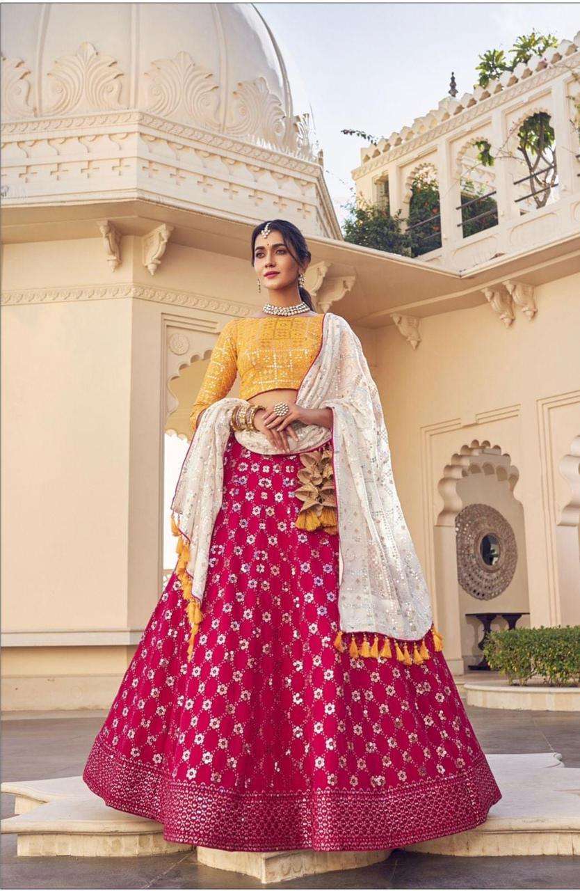 pr captivating colored lehenga choli with dupatta bridal lehenga readymade