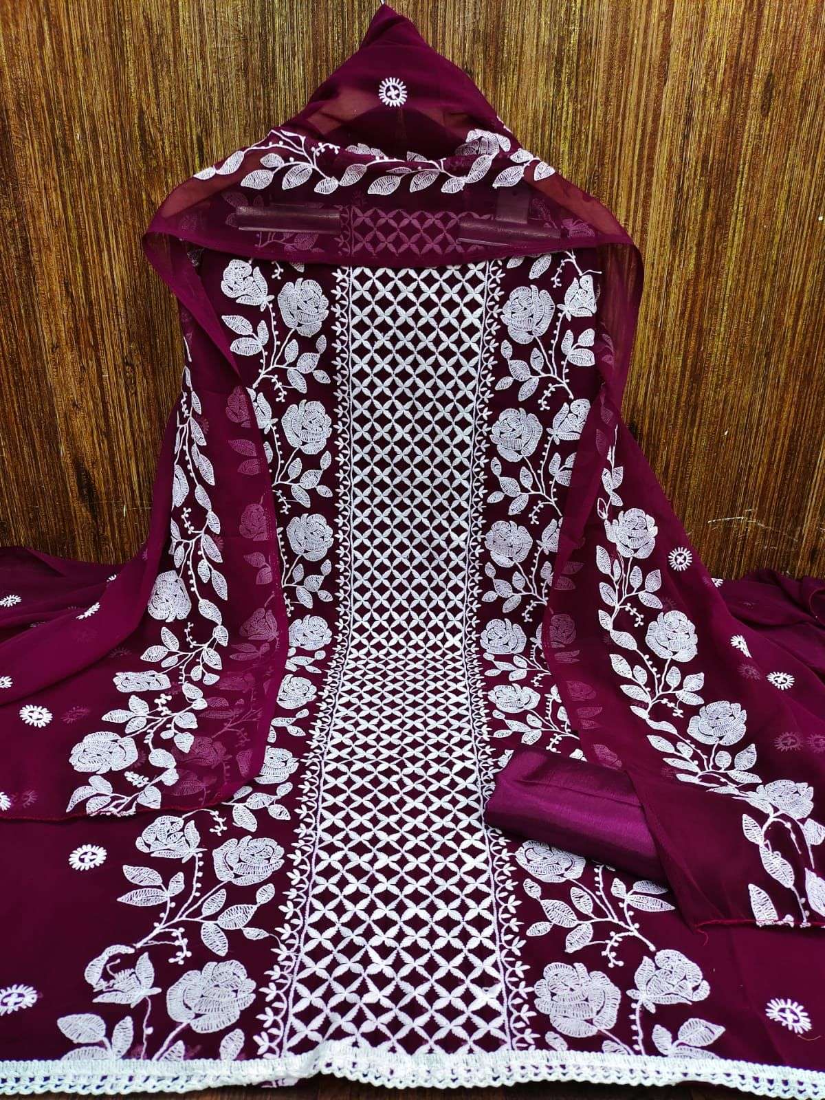 bt-11 designer jorjat lucknowi non catalog suit 