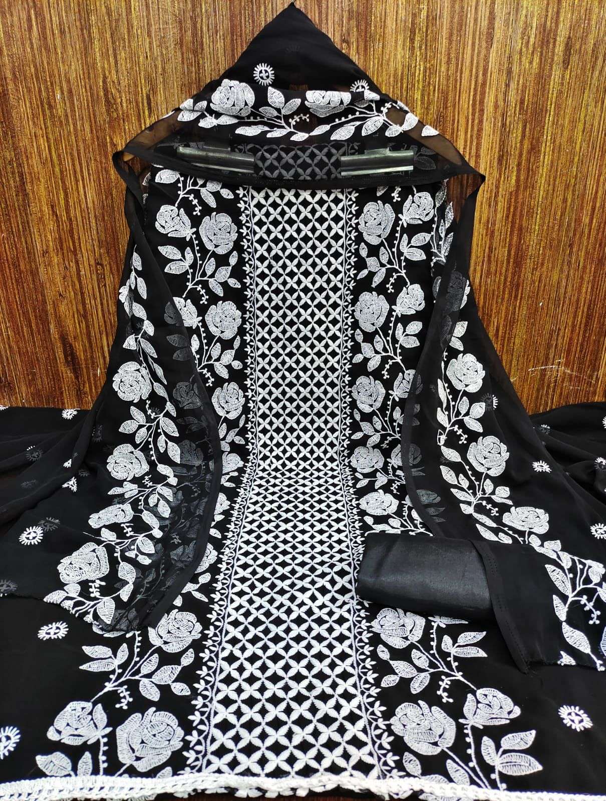 bt-11 designer jorjat lucknowi non catalog suit 