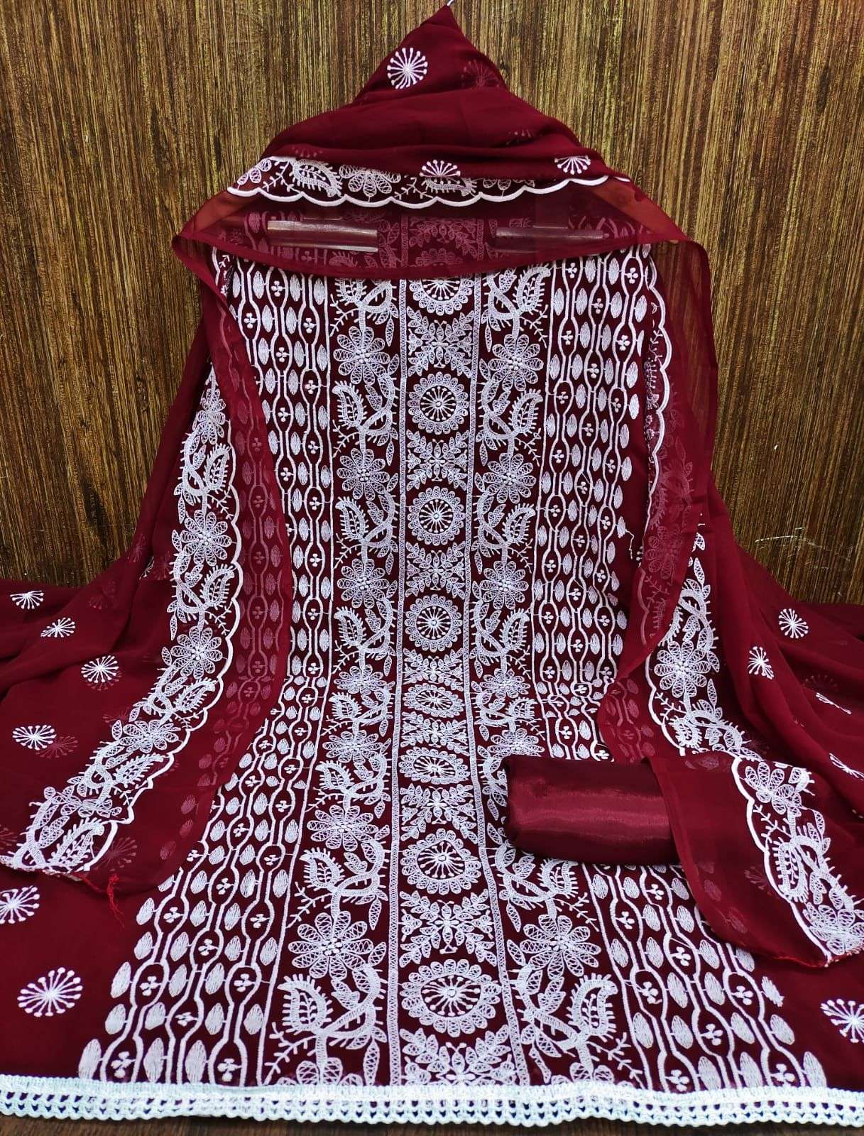 bt-11 designer jorjat lucknowi non catalog suit 