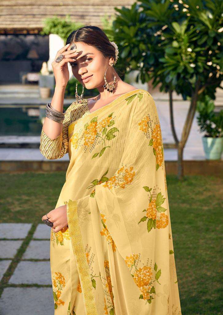 kashvi vintage series 2841-2850 georgette saree 
