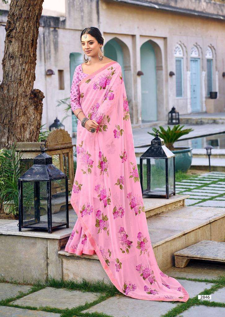 kashvi vintage series 2841-2850 georgette saree 