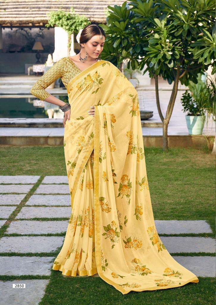 kashvi vintage series 2841-2850 georgette saree 
