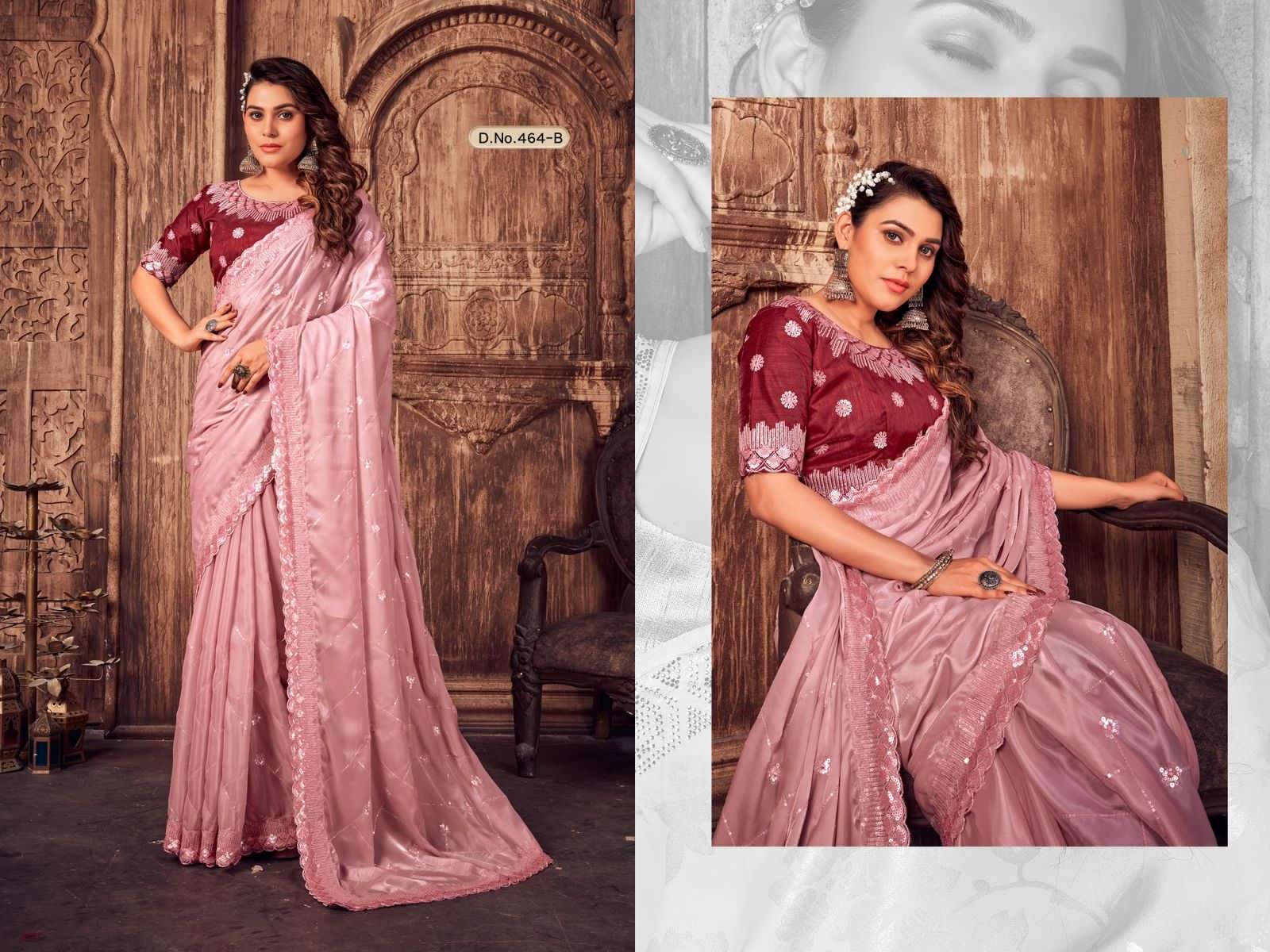 mehak 464 design colors silk fancy indian saree online shop