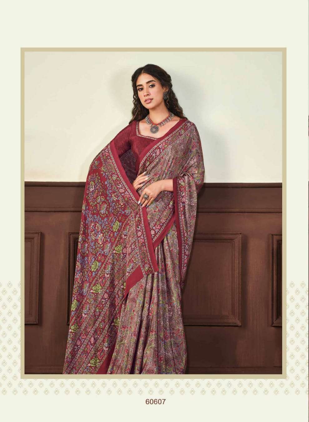 vipul heritage silk vol 7 series 60601-60618 crape saree