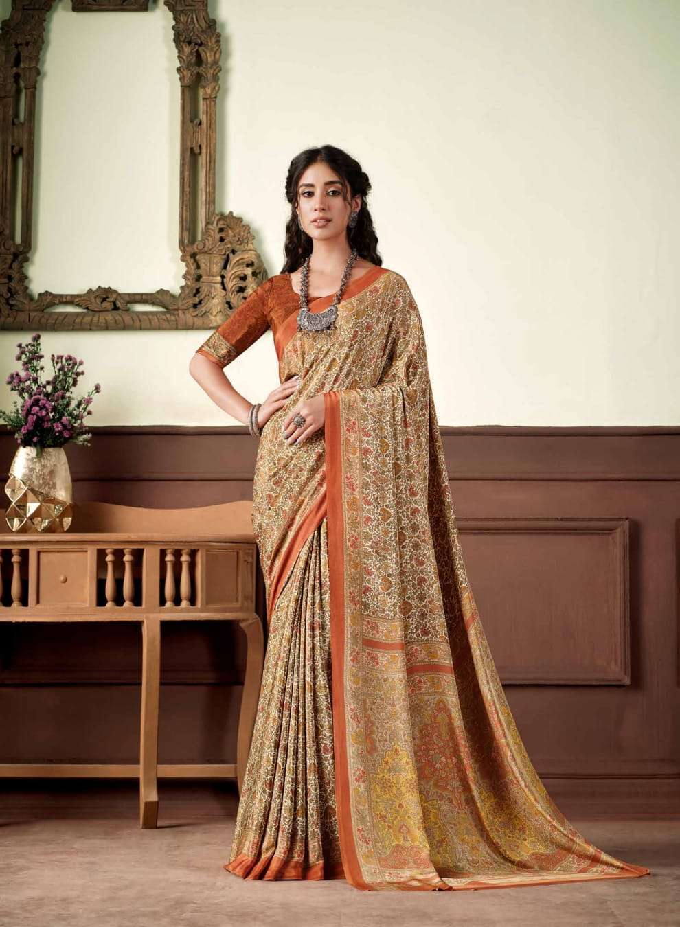 vipul heritage silk vol 7 series 60601-60618 crape saree