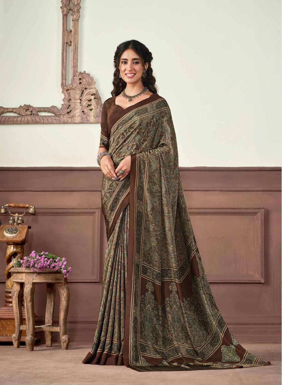 vipul heritage silk vol 7 series 60601-60618 crape saree