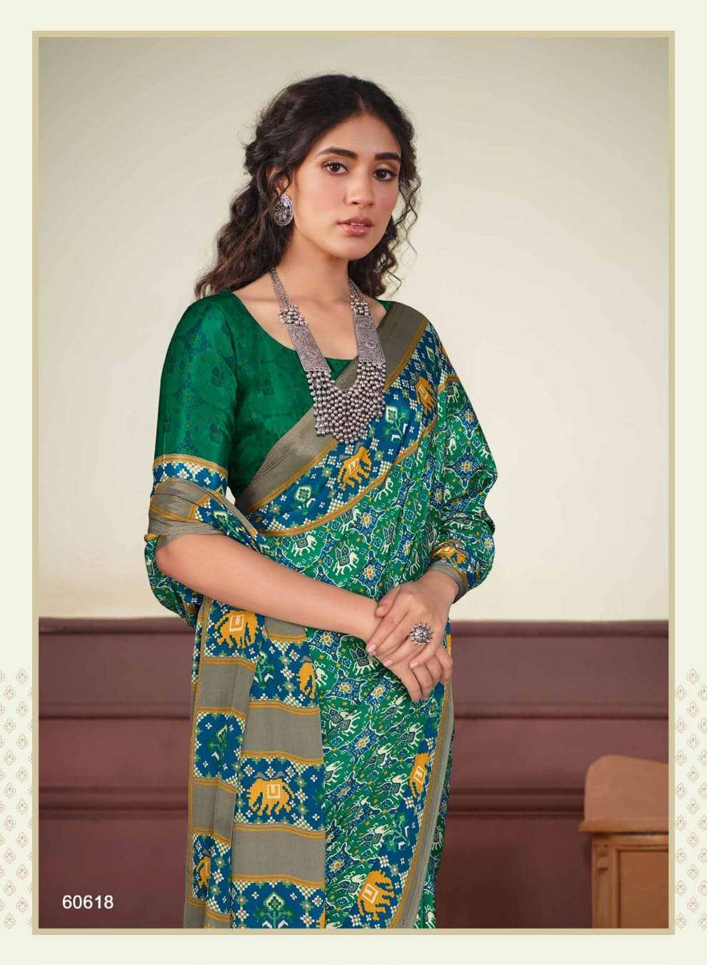 vipul heritage silk vol 7 series 60601-60618 crape saree