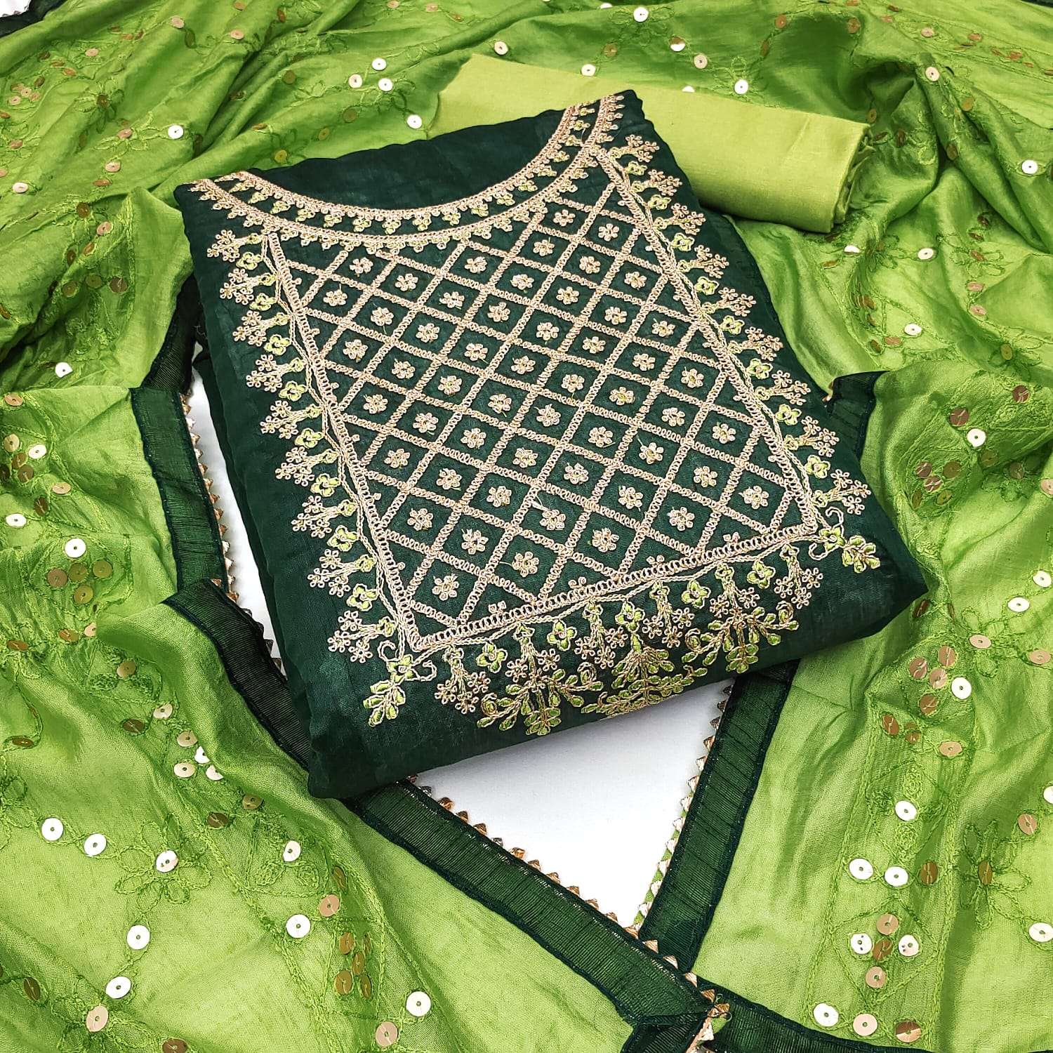 bt-07 chanderi multi coding work non catalog suit 