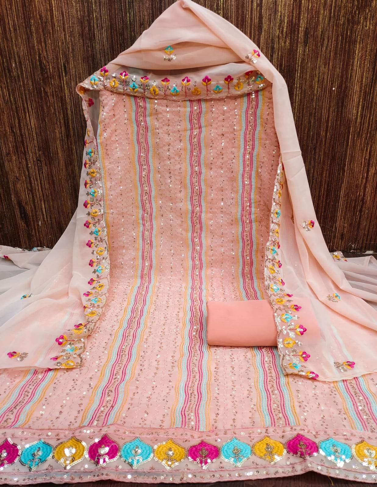 bt-07 designer jorjat sequence non catalog suit 