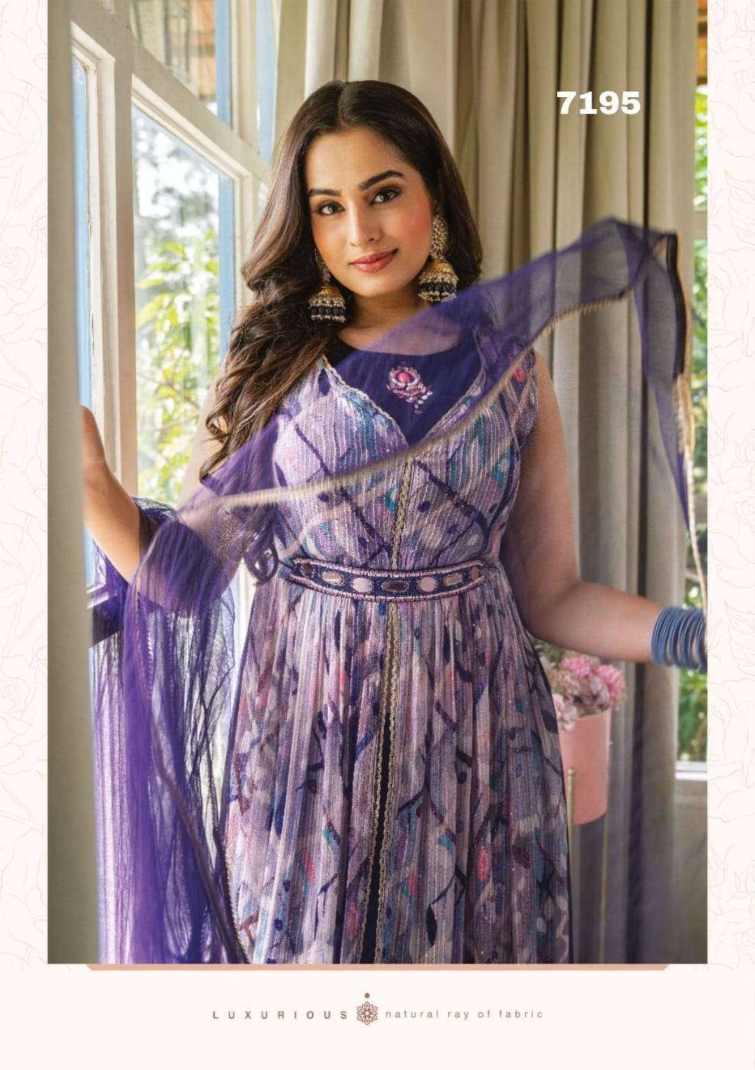 feelings designer pure corchet georgette suit 