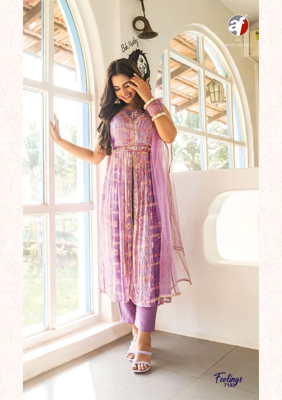 feelings designer pure corchet georgette suit 