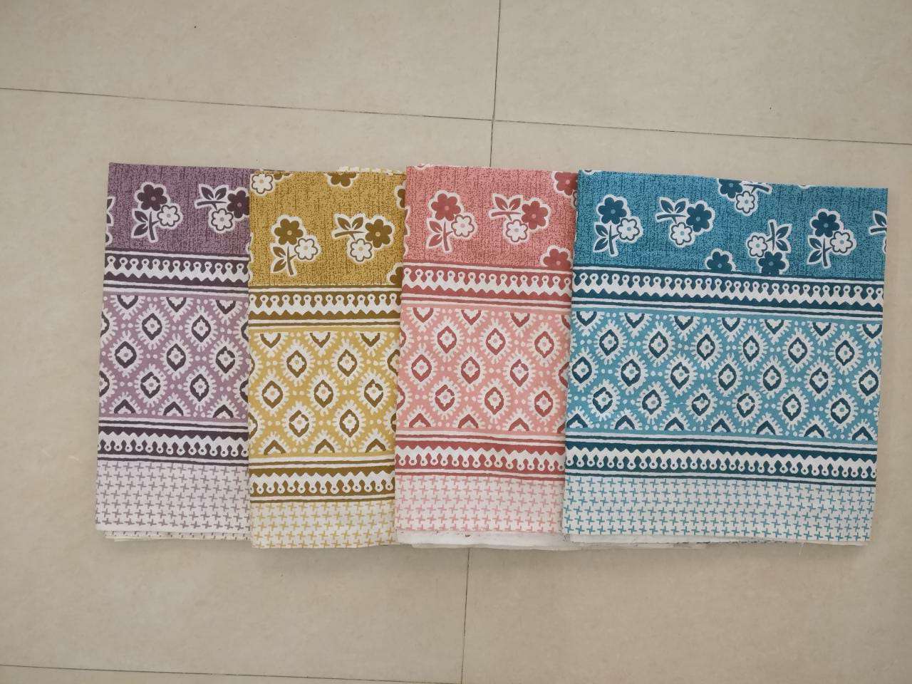 pr Heritage Jaipuri Single Bedsheet Pure South Autoloom Cotton