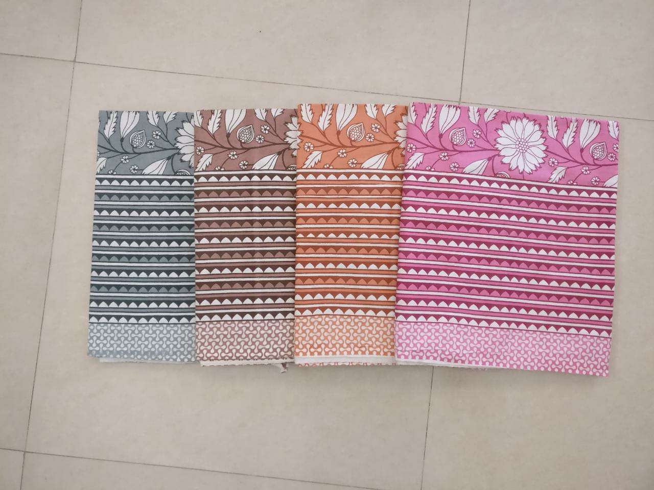 pr Heritage Jaipuri Single Bedsheet Pure South Autoloom Cotton