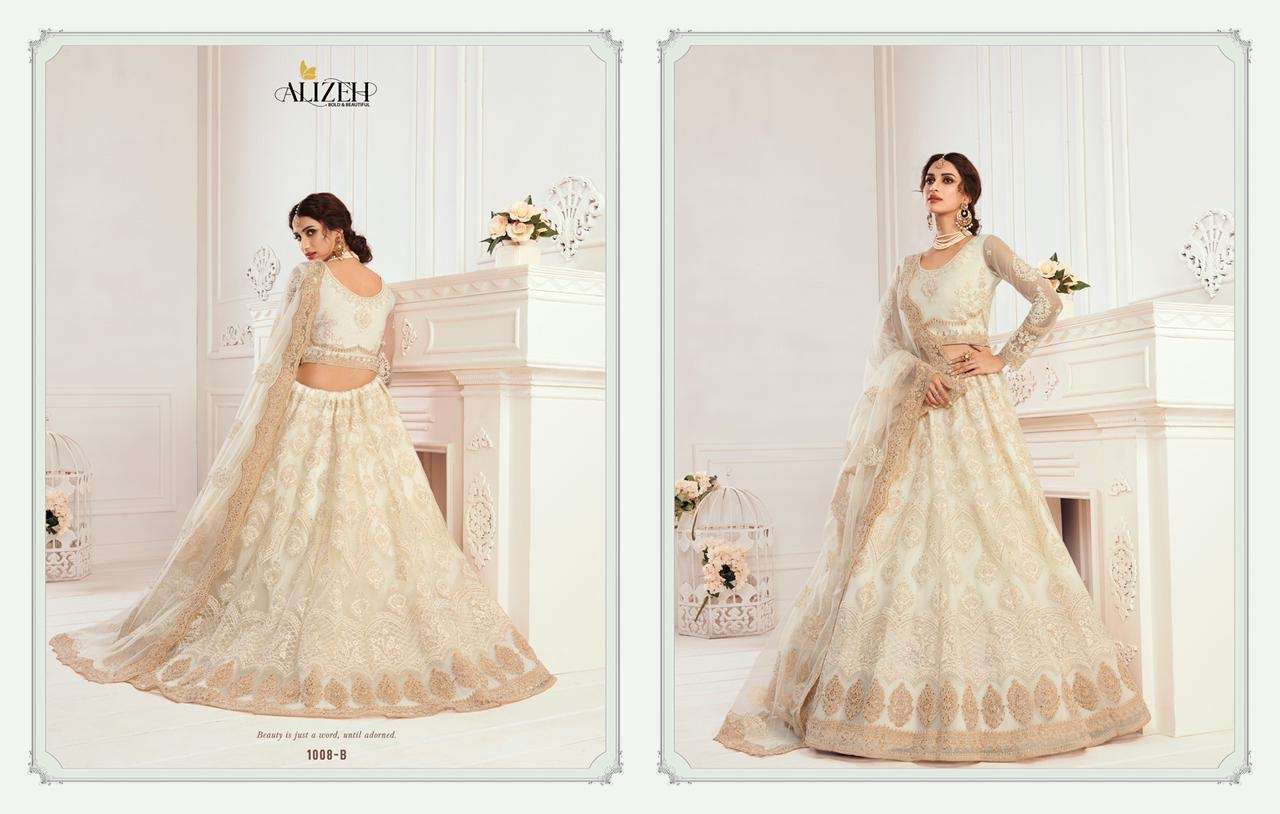 ALIZEH BRIDAL HERITAGE COLOUR SAGA VOL 2 DESIGNER FANCY LEHENGA