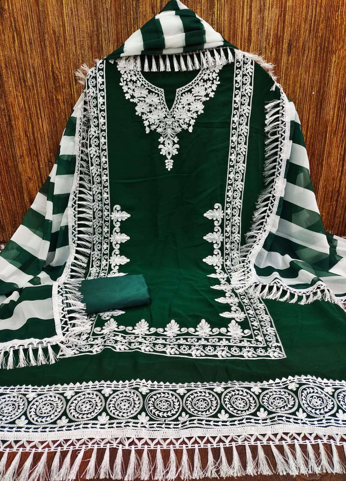 bt-16 designer faux georgette non catalog pakistani suit 
