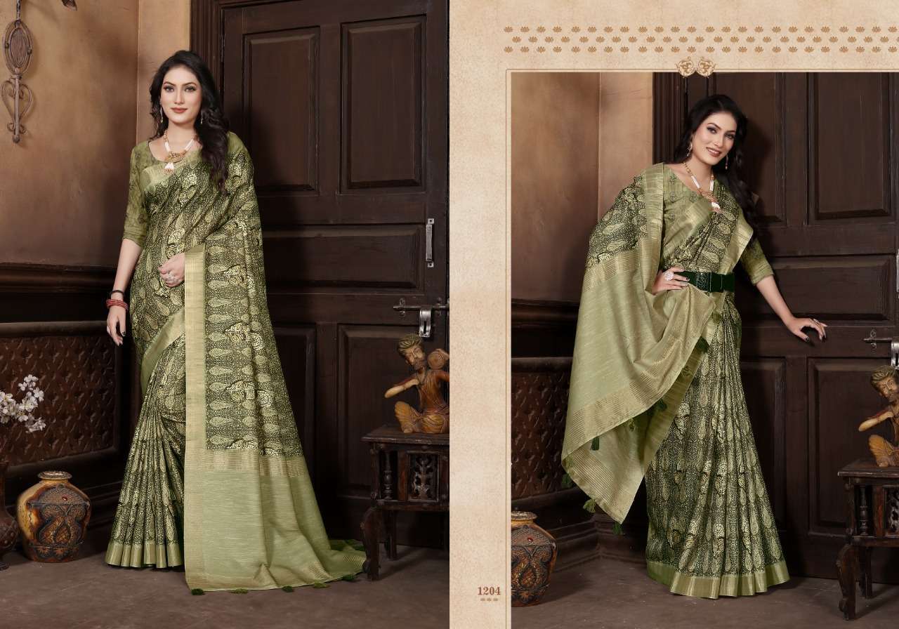 mintorsi rutba digital vol 1 series 1201-1210 banarasi cora silk saree
