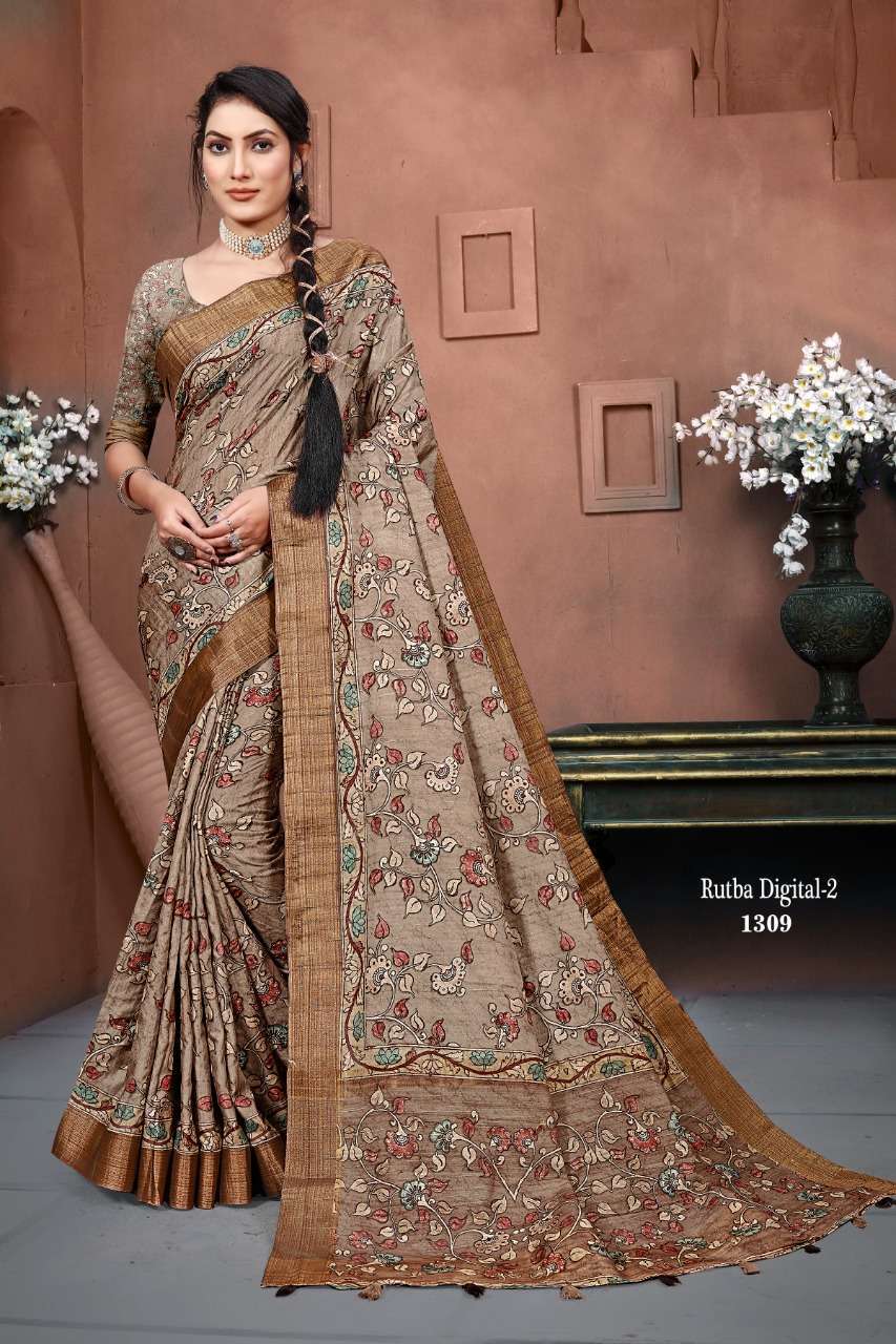 mintorsi rutba digital vol 2 series 1301-1310 banarasi cora silk saree 