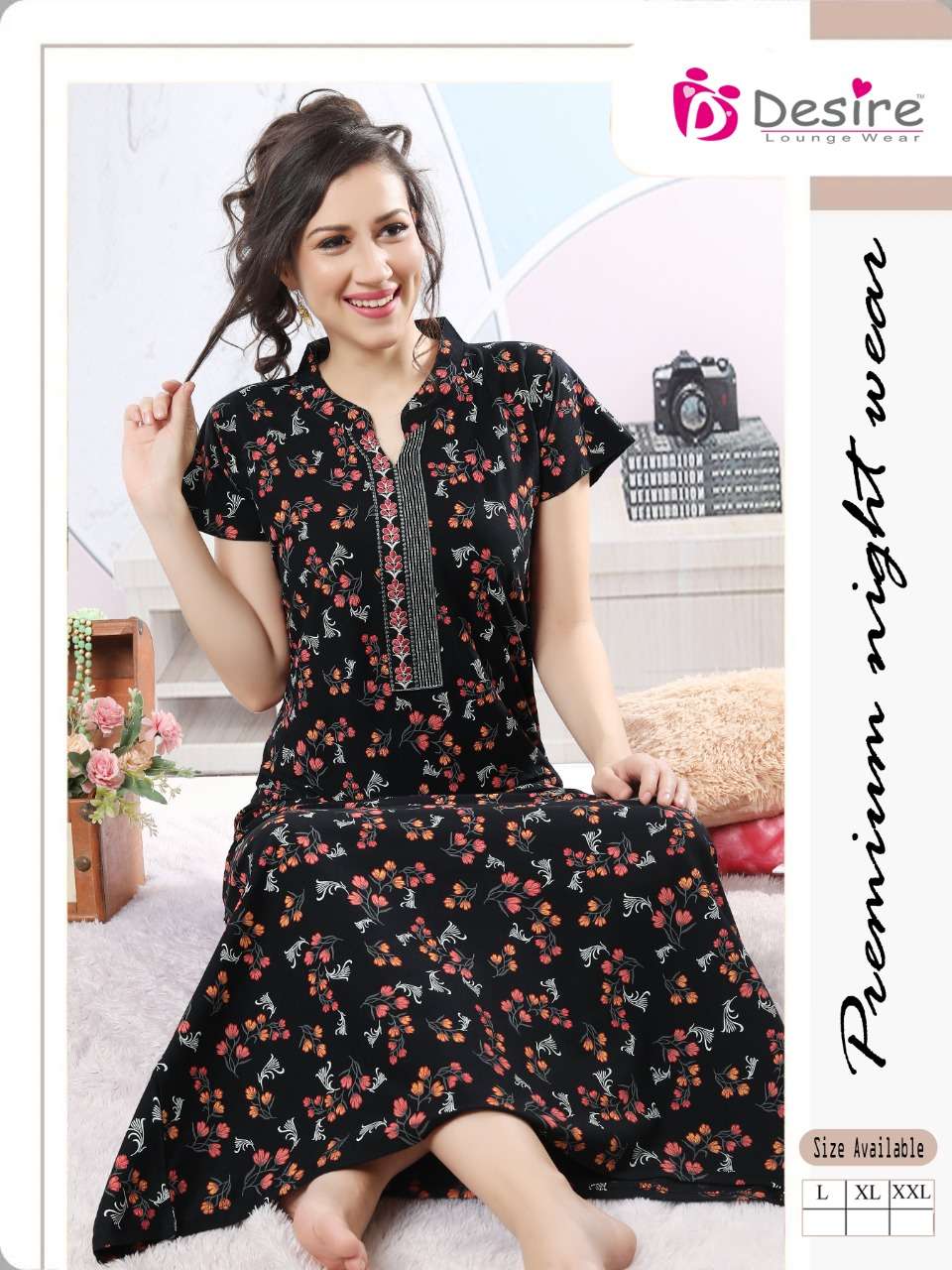 Premium Series Nighty Catalogue Pure Cotton Hosiery