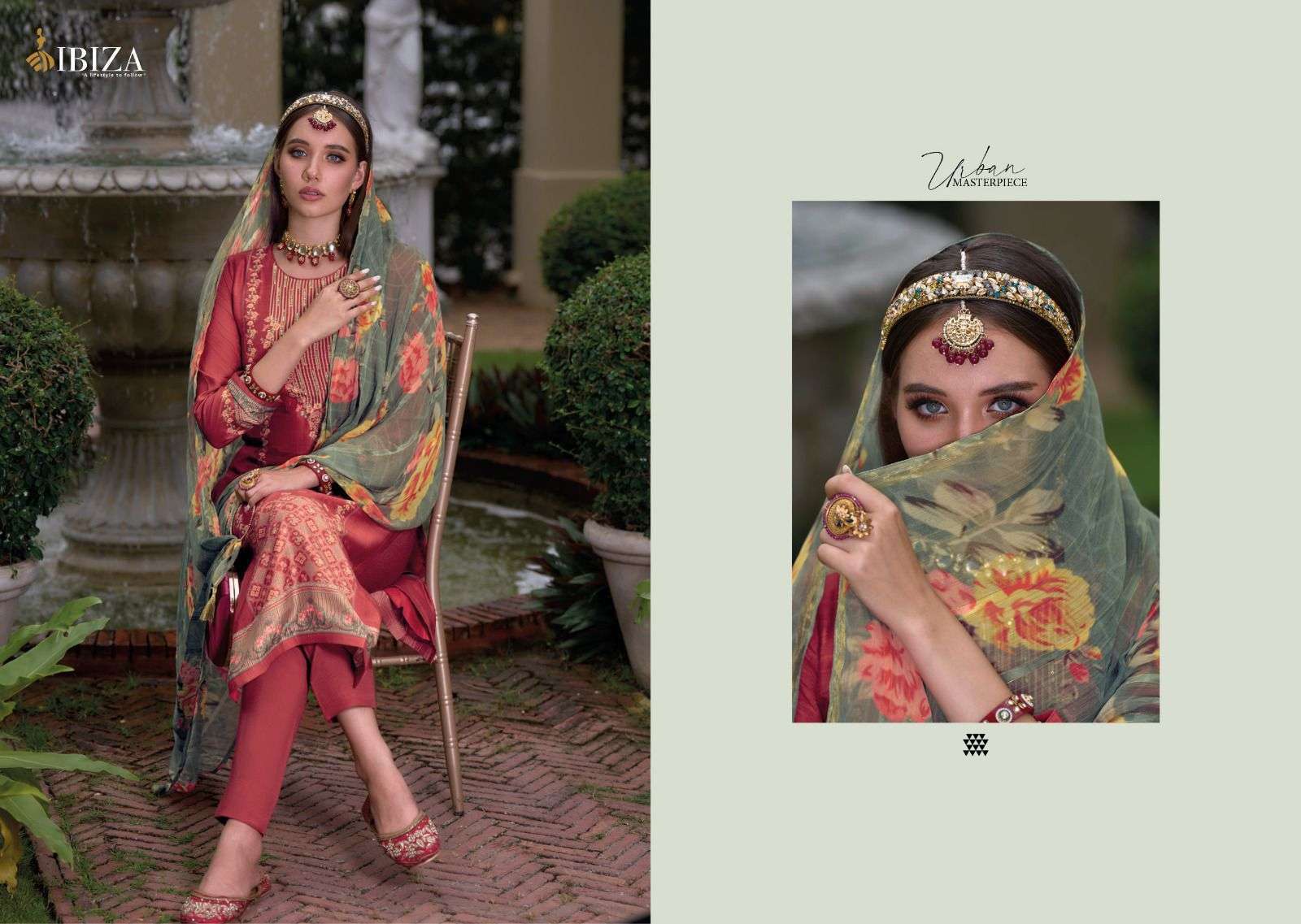 ibiza heritage series 12404-12411 pure bemberg muslin suit 
