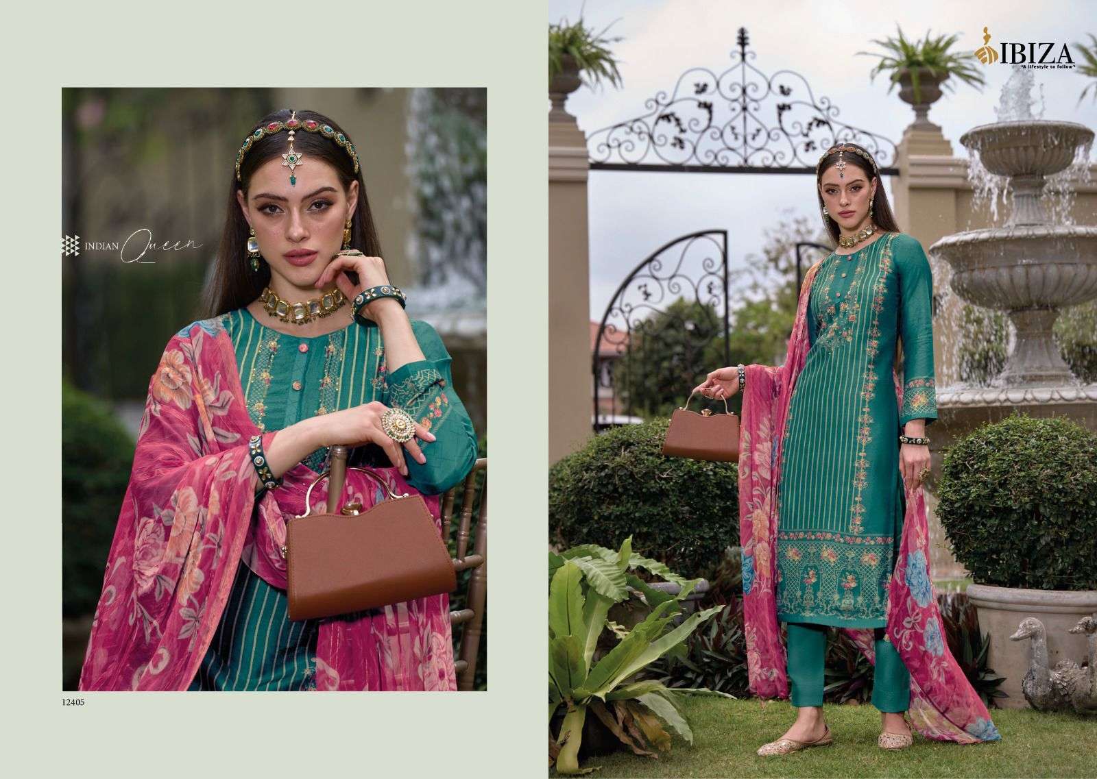 ibiza heritage series 12404-12411 pure bemberg muslin suit 