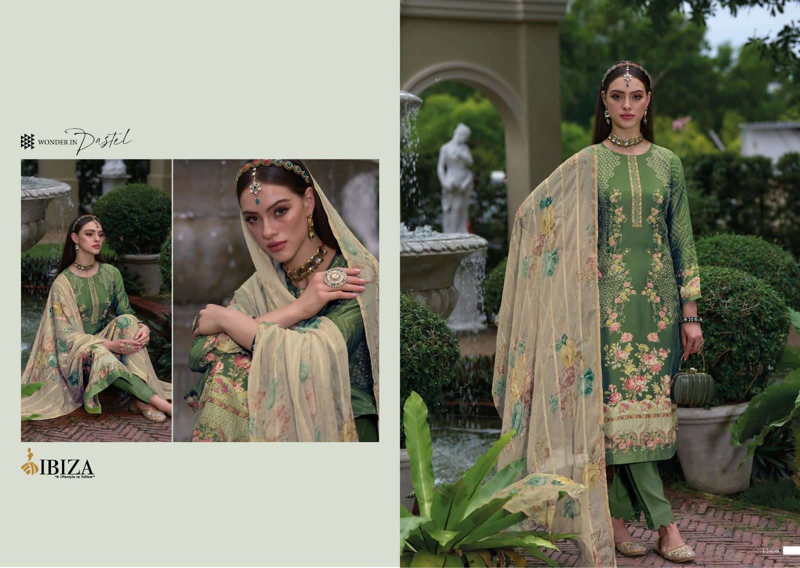 ibiza heritage series 12404-12411 pure bemberg muslin suit 