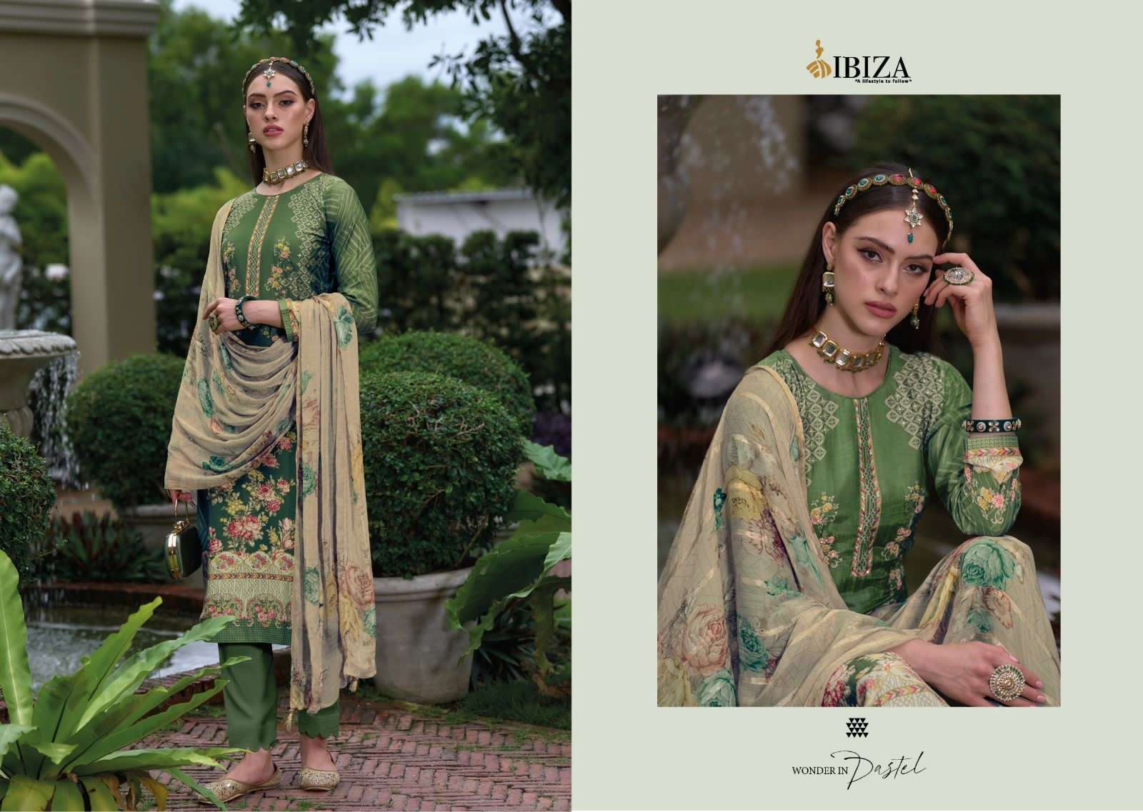 ibiza heritage series 12404-12411 pure bemberg muslin suit 