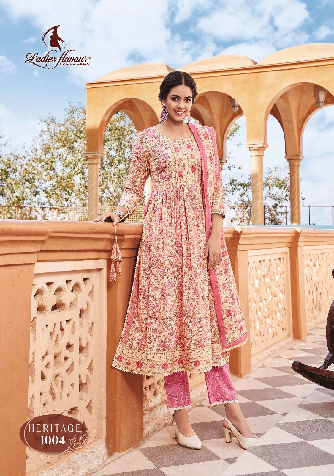 heritage designer pure cotton suit 