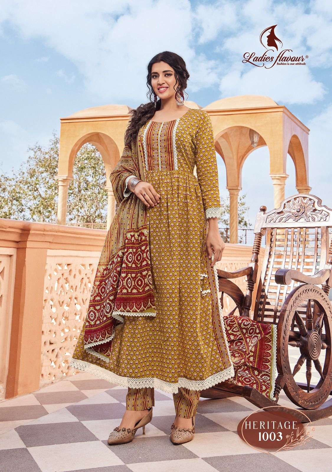 heritage designer pure cotton suit 