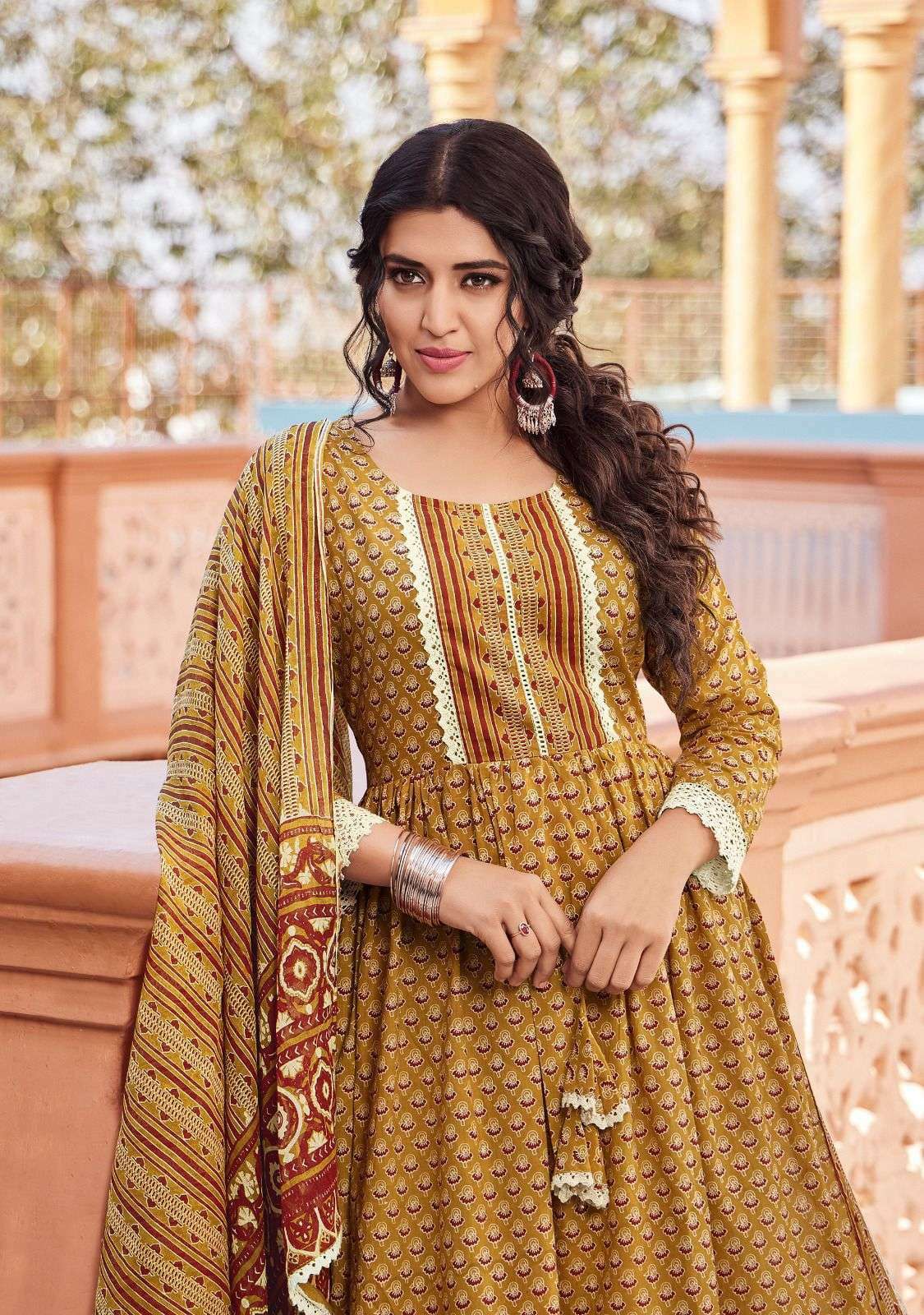 ladies flavour heritage series 1001-1004 pure cotton suit 