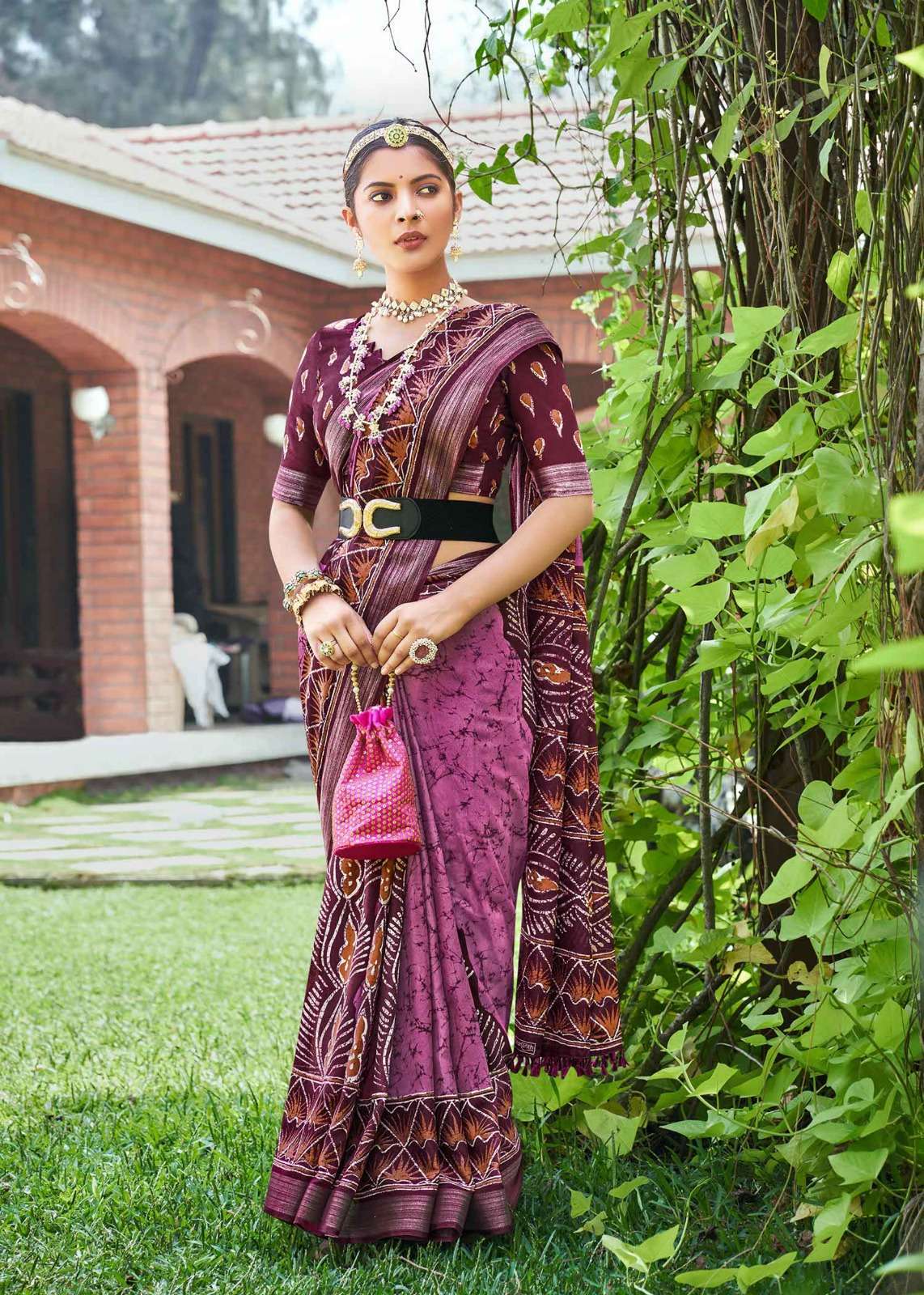siddhanth weaves coral batiq vol 1 series 79001-79008 cotton base saree