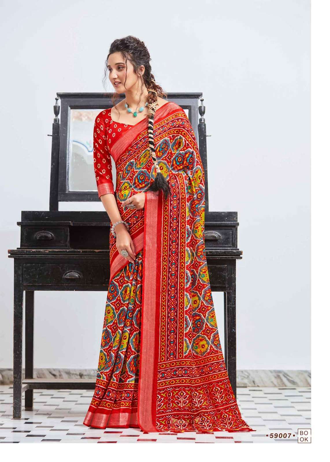 siddhanth weaves handloom cotage series 59001-59008 cotton saree