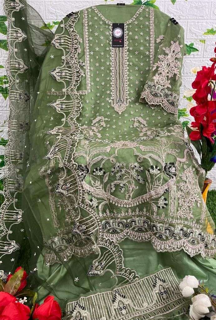 hoor tex OR-19 heavy organza suit 