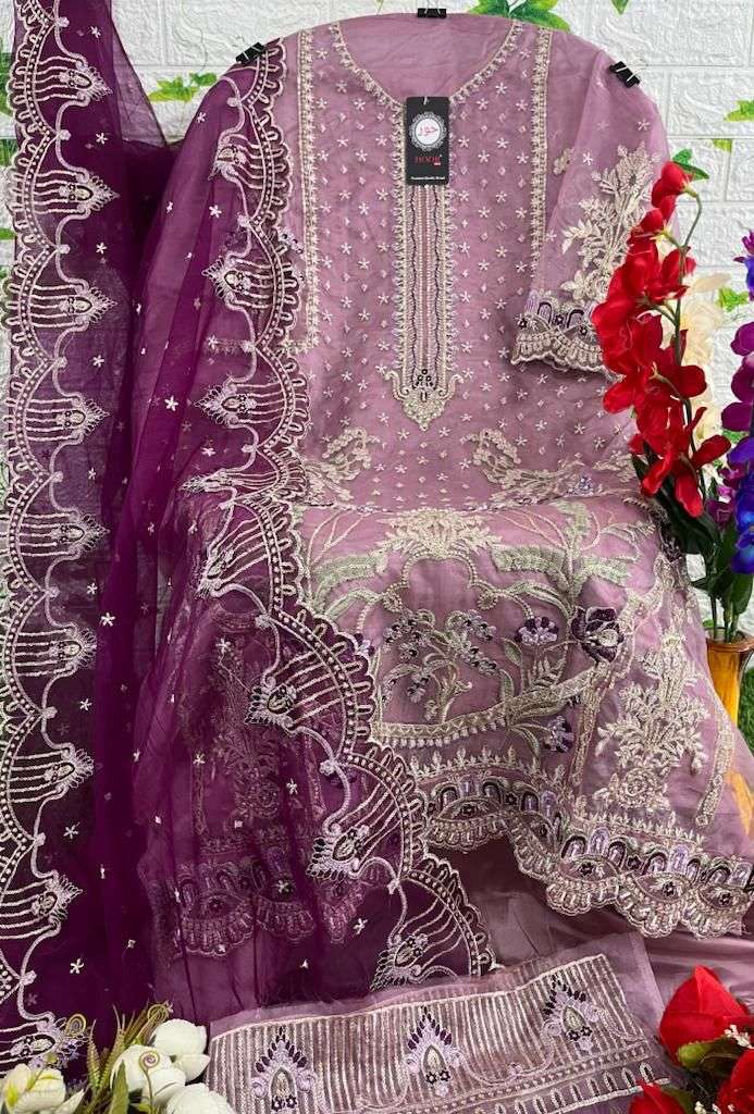 hoor tex OR-19 heavy organza suit 